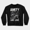 The Amity Affliction Band Crewneck Sweatshirt Official The Amity Affliction Merch