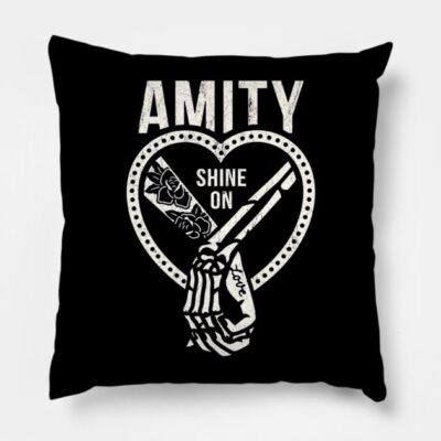 The Amity Affliction Band Throw Pillow Official The Amity Affliction Merch