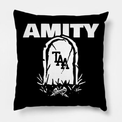 The Amity Affliction Band Throw Pillow Official The Amity Affliction Merch