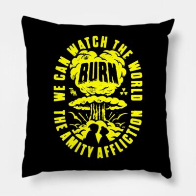 The Amity Affliction Band Throw Pillow Official The Amity Affliction Merch