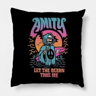 The Amity Affliction Band Throw Pillow Official The Amity Affliction Merch