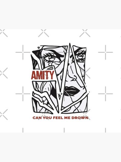 The Amity Affliction Merch Can You Feel Me Drown Tapestry Official The Amity Affliction Merch