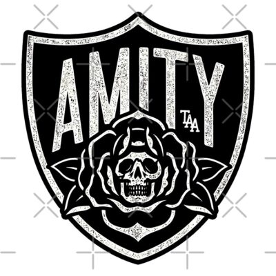 Skull Flower Tote Bag Official The Amity Affliction Merch