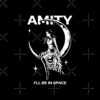 The Amity Affliction Merch Be In Space Tote Bag Official The Amity Affliction Merch