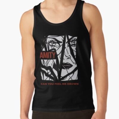 The Amity Affliction Merch Can You Feel Me Drown Tank Top Official The Amity Affliction Merch