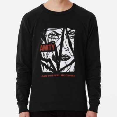 The Amity Affliction Merch Can You Feel Me Drown Essential Sweatshirt Official The Amity Affliction Merch