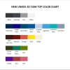 tank top color chart - The Amity Affliction Merch