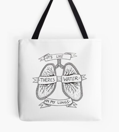 Amity Affliction Lyrics Tote Bag Official The Amity Affliction Merch