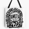 In The Pursuit Of Goals, Remember That Genuine Satisfaction Is The Ultimate Measure Of Success Tote Bag Official The Amity Affliction Merch