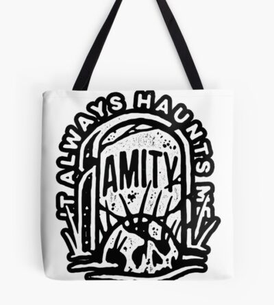 In The Pursuit Of Goals, Remember That Genuine Satisfaction Is The Ultimate Measure Of Success Tote Bag Official The Amity Affliction Merch