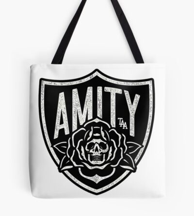 Skull Flower Tote Bag Official The Amity Affliction Merch