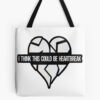 Heartbreak Tote Bag Official The Amity Affliction Merch