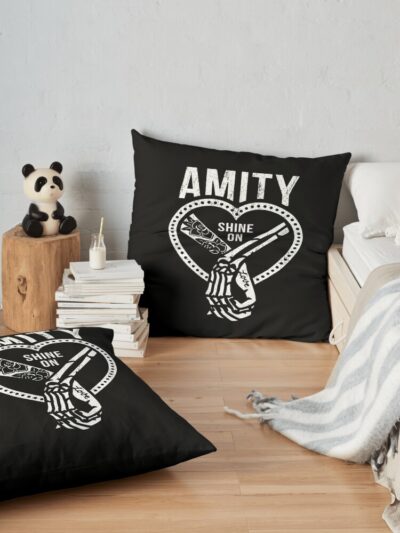 Shine On Throw Pillow Official The Amity Affliction Merch