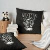 Satisfaction Blooms When Your Efforts Align With Your Passions; Find Joy In The Journey Of Pursuing Your Dreams Throw Pillow Official The Amity Affliction Merch