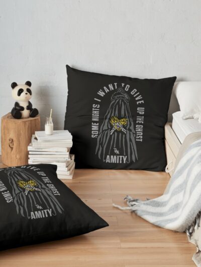 The Amity Affliction Throw Pillow Official The Amity Affliction Merch