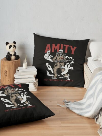 The Amity Affliction Throw Pillow Official The Amity Affliction Merch