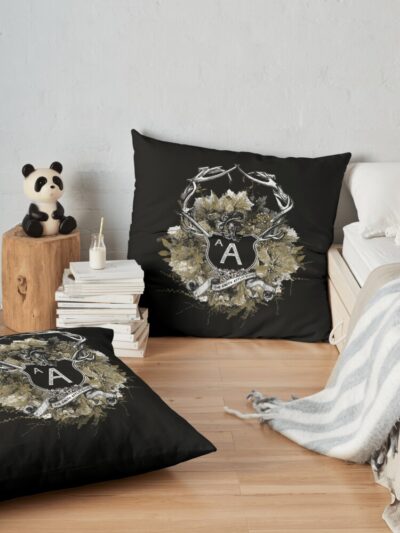 The Amity Affliction Band Throw Pillow Official The Amity Affliction Merch