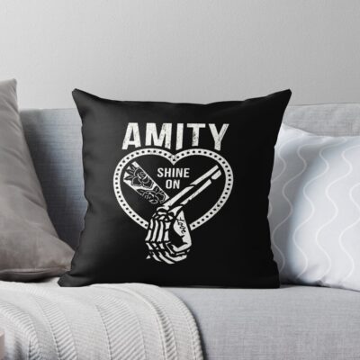 Shine On Throw Pillow Official The Amity Affliction Merch