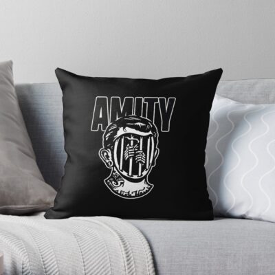 Satisfaction Blooms When Your Efforts Align With Your Passions; Find Joy In The Journey Of Pursuing Your Dreams Throw Pillow Official The Amity Affliction Merch