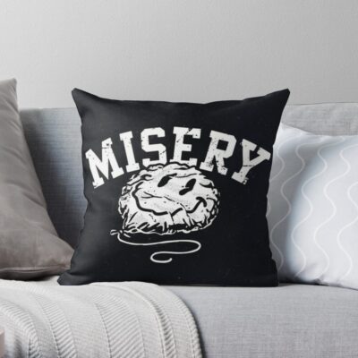 Misery Throw Pillow Official The Amity Affliction Merch