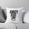 The Amity Affliction Band Throw Pillow Official The Amity Affliction Merch