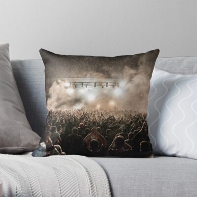 The Amity Affliction - Rain Throw Pillow Official The Amity Affliction Merch