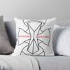 Alffliction Throw Pillow Official The Amity Affliction Merch