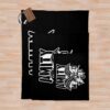 Eagle Logo Throw Blanket Official The Amity Affliction Merch