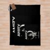 The Amity Affliction Merch Be In Space Throw Blanket Official The Amity Affliction Merch