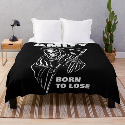 Born To Lose Before Die Throw Blanket Official The Amity Affliction Merch