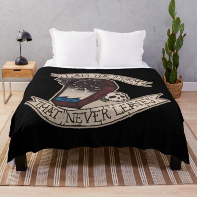 Bronze Coffin Throw Blanket Official The Amity Affliction Merch