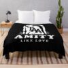 Like Love Dark Throw Blanket Official The Amity Affliction Merch