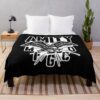 Eagle Logo Throw Blanket Official The Amity Affliction Merch