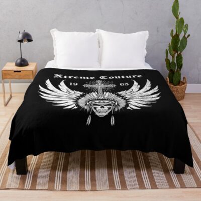 Affliction,Affliction T Shirt Throw Blanket Official The Amity Affliction Merch