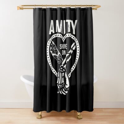 Shine On Shower Curtain Official The Amity Affliction Merch