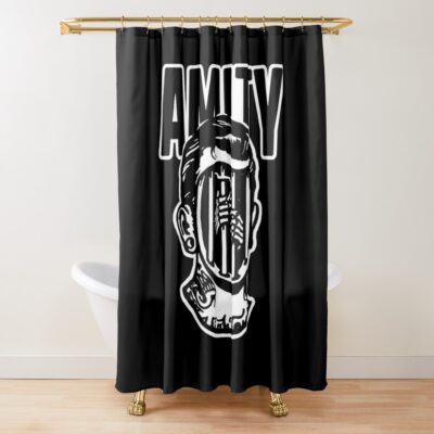 In Custody Shower Curtain Official The Amity Affliction Merch